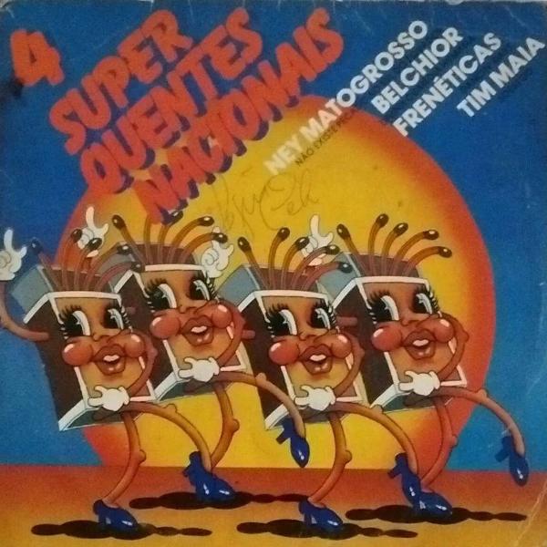 cp 4 super quentes nacionais - dancin' days - 1978