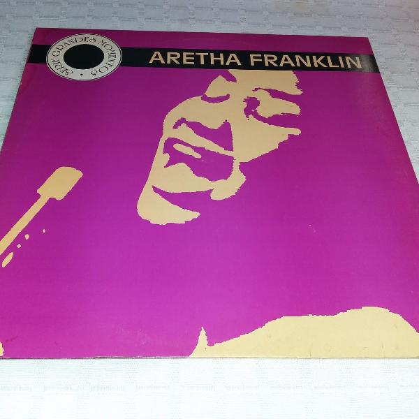 disco de vinil aretha franklin - série grandes momentos.