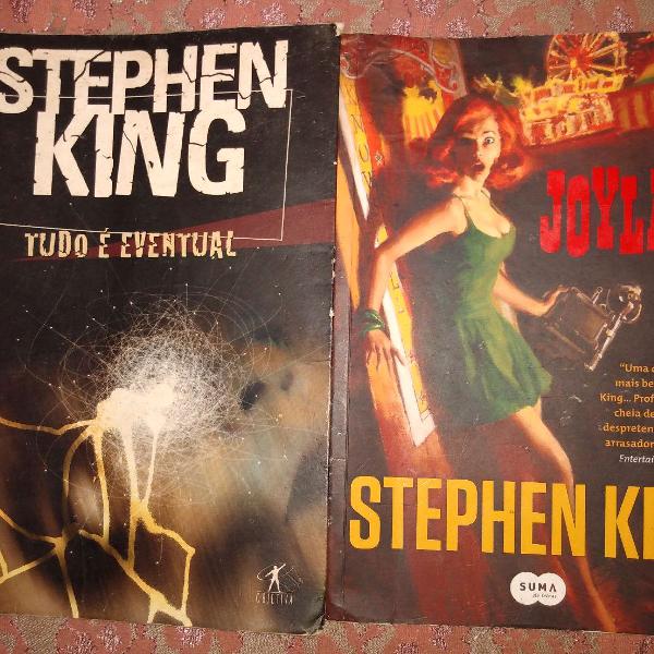 dois livros Stephen king