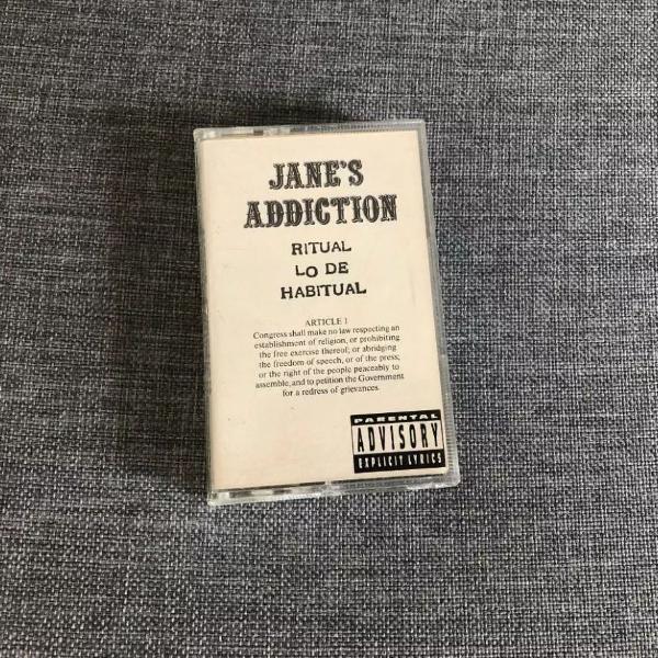 jane's addiction - ritual fita k7 cassete importada