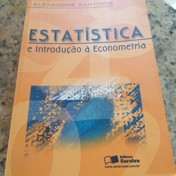 livro Estatística e Econometria