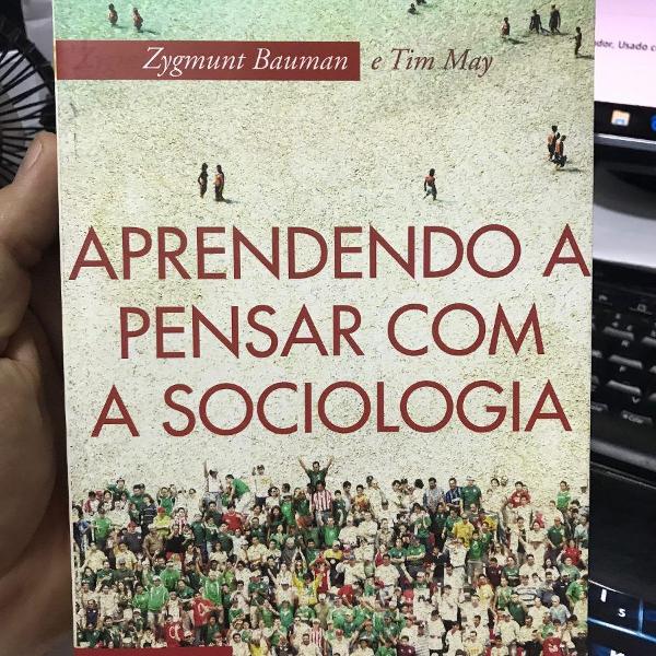 livro: aprendendo a pensar com a sociologia - zygmunt bauman