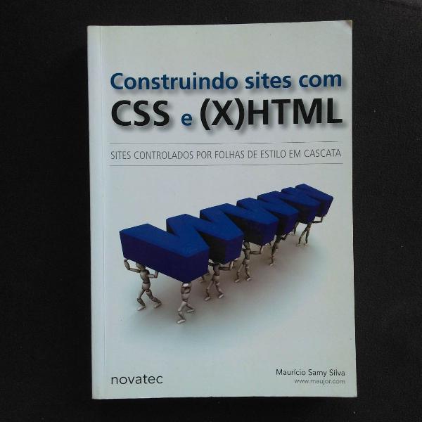 livro construindo sites com css e (x)html