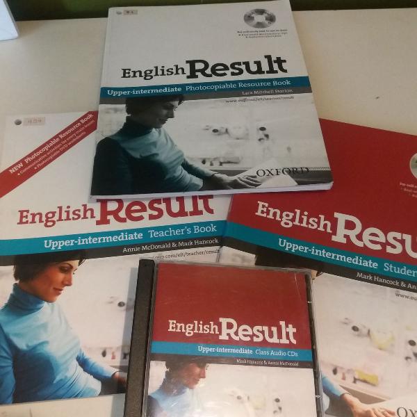 livro de inglês english result upper intermediate