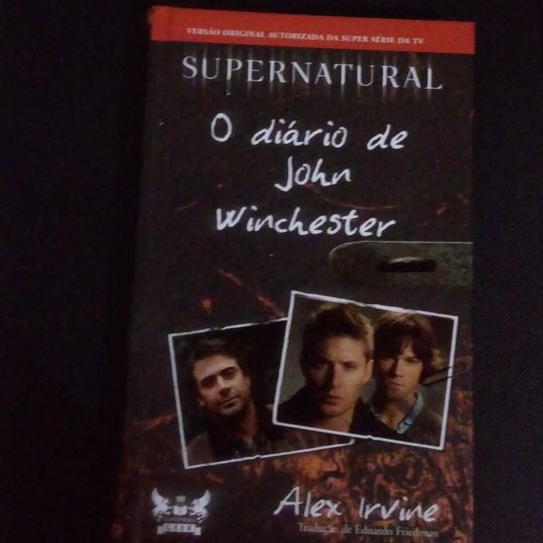 livro o diário de john winchester