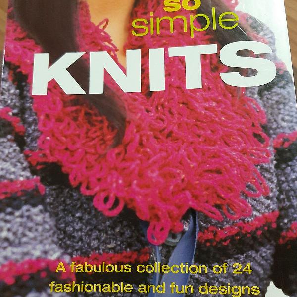 livro so simple knits