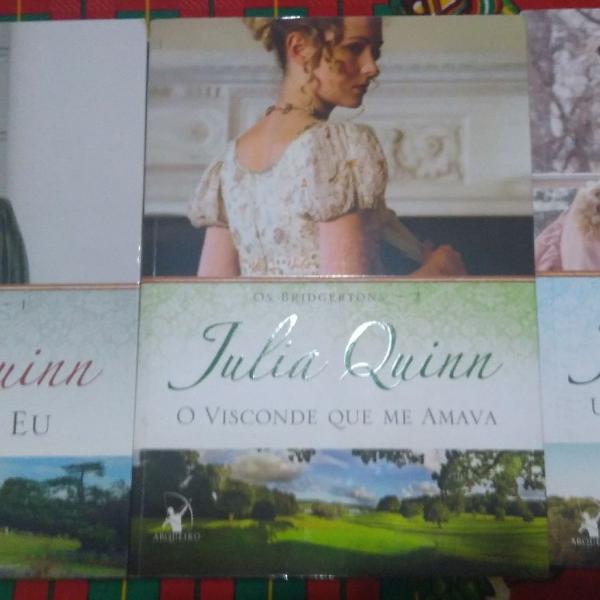 livros Julia Quinn, coleção bridgertons