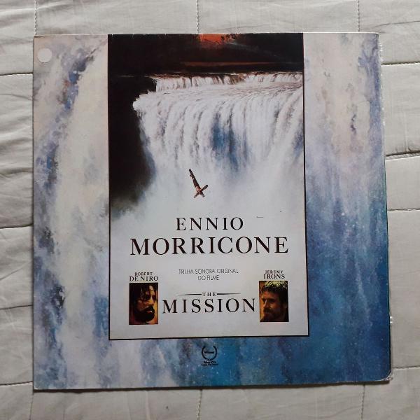 lp trilha sonora do filme "the mission" - ennio morricone -