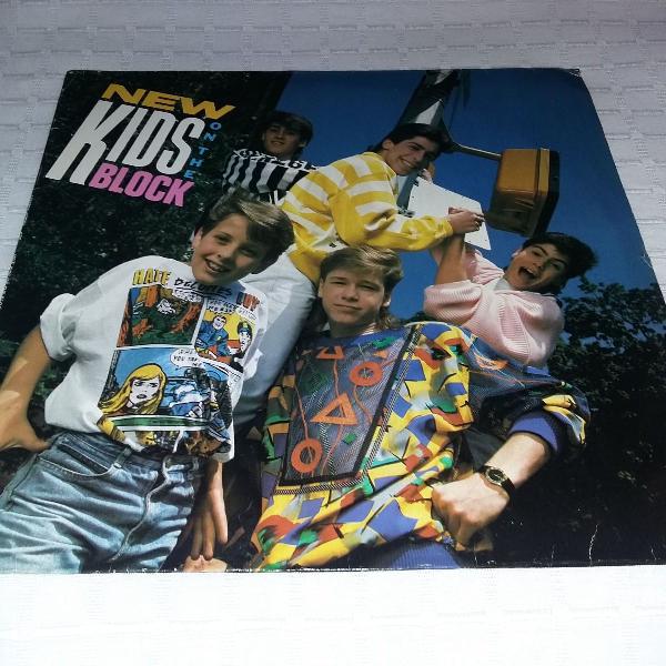 lp vinil new kids on the block - 1986 - com encarte