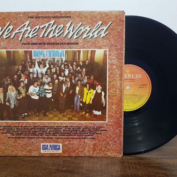 lp vinil we are the world usa for africa