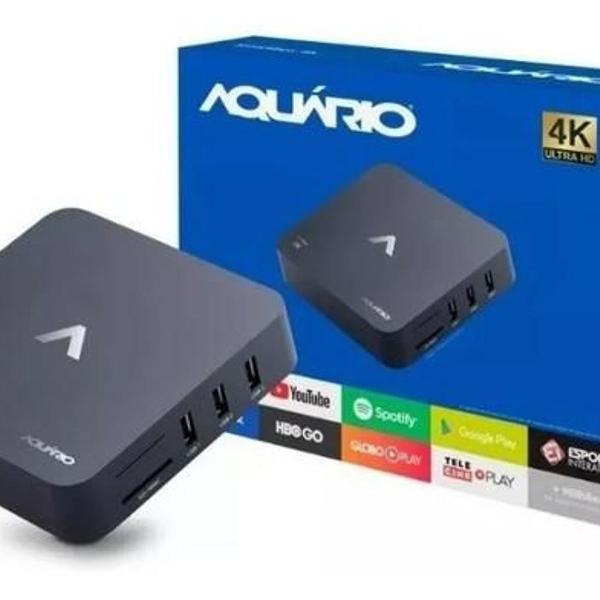 smart tv box 7 full hd 4k stv2000 aquário 1 ano de garantia