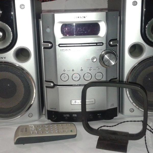 som micro system sony hcd-hpx9 - para 5 cds