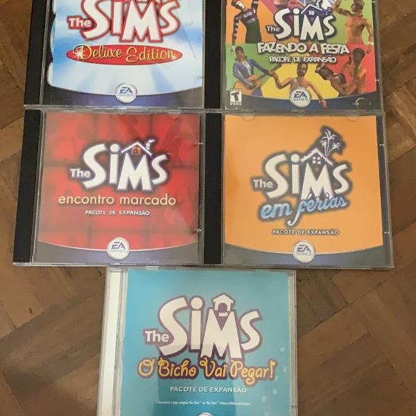 the sims 1 - coleção 5 expansões