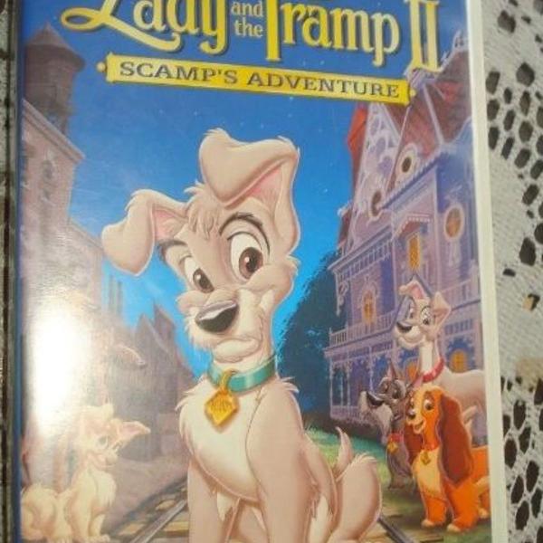 vhs lady and the tramp 2 walt disney