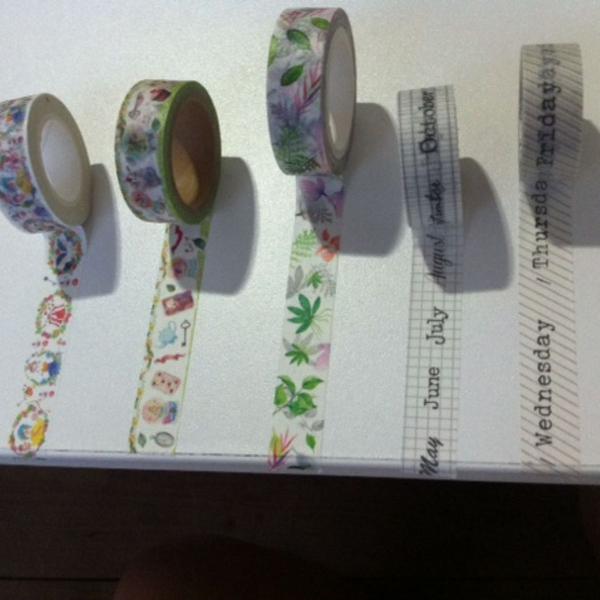 washi tapes estampas incríveis