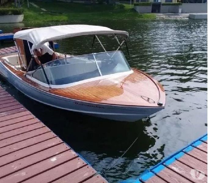 Lancha Ski Boat 19 Pes 2018 - Esquiboat - Com Motor V8 Gm