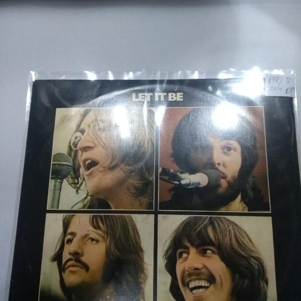 Beatles disco de vinil, LP Ler It be de 1970