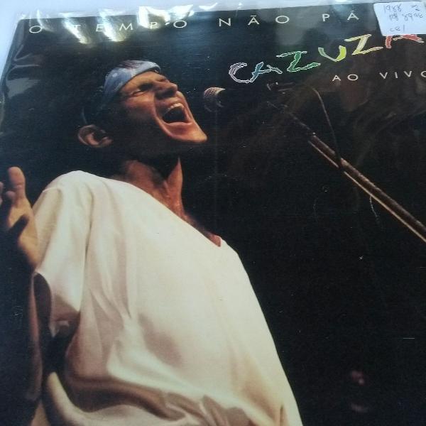 Cazuza disco de vinil, LP O tempo não para ao vivo 1988