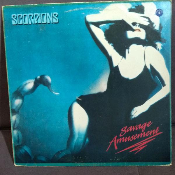 Lp Scorpions - Savage Amusement # Original e em ótimo