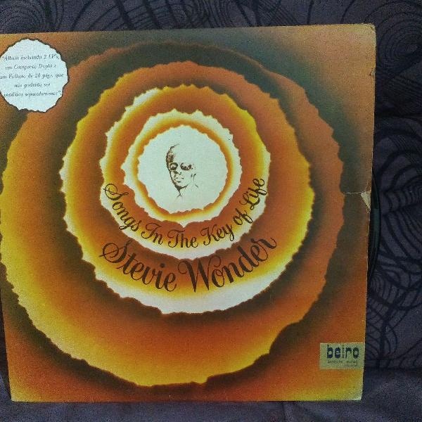 Lp Stevie Wonder - Songs In The Key of Life # duplo &amp;