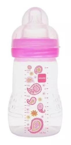 Mamadeira Fashion Bottle Mam - 220ml Meninas