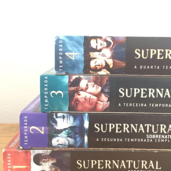box supernatural temporadas 1-4