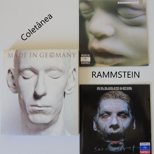 coletânea rammstein 04 cd´s originais