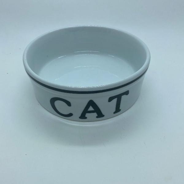 comedouro em cerâmica cat