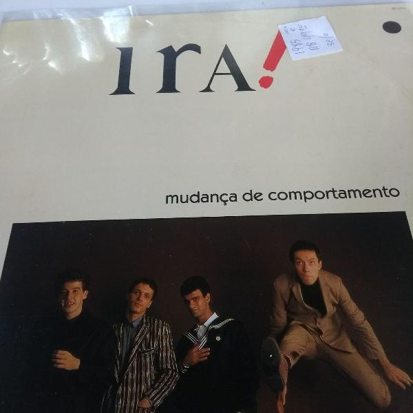 irá disco de vinil, 1985, LP mudança de comportamento