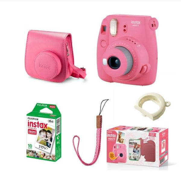 kit Câmera instantânea Fujifilme instax mini 9 C/bolsa e