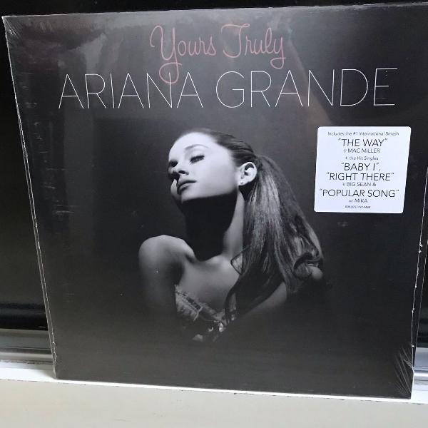 lp ariana grande - yours truly - lacrado