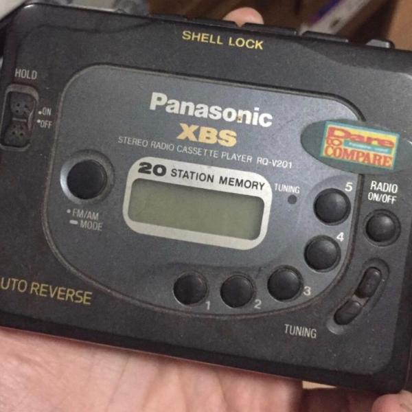 walkman da panasonic relíquia