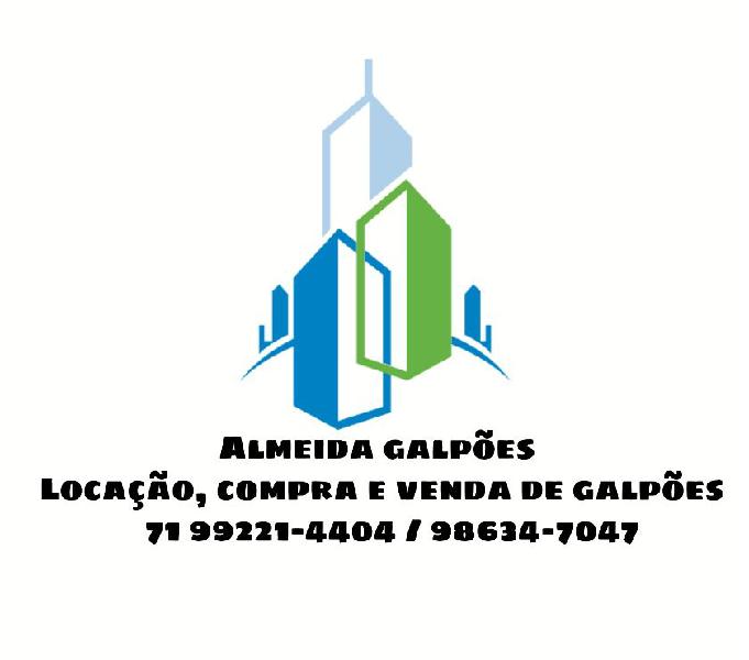 Alugo Galpão em Salvador a partir de 100m²