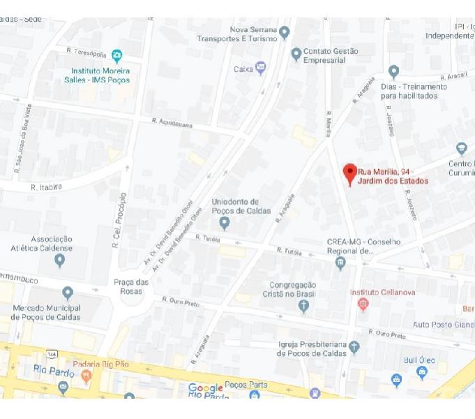 Alugo apartamento próximo do Centro