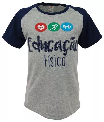 Camiseta Educação Física Bordada