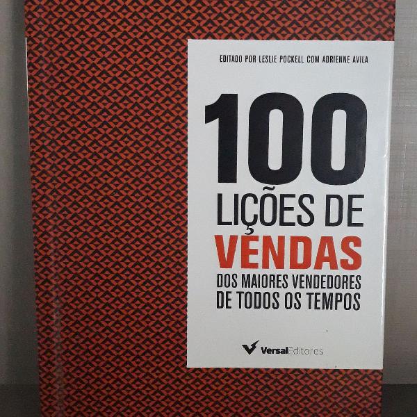 Livro - 100 lições de Venda