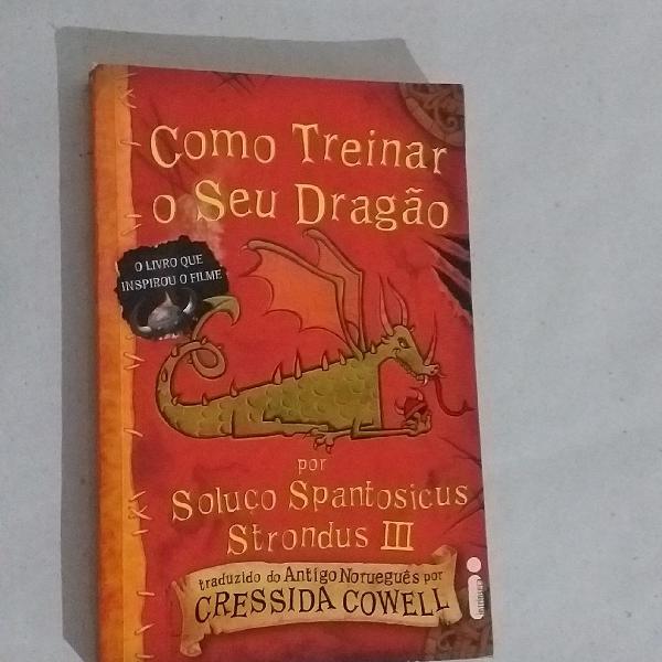Livro Como Treinar o Seu Dragão