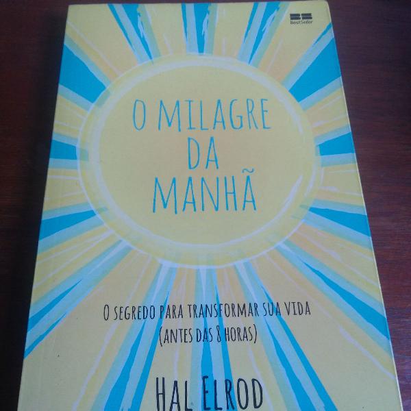 Livro O milagre da manhã - Hal Elrod
