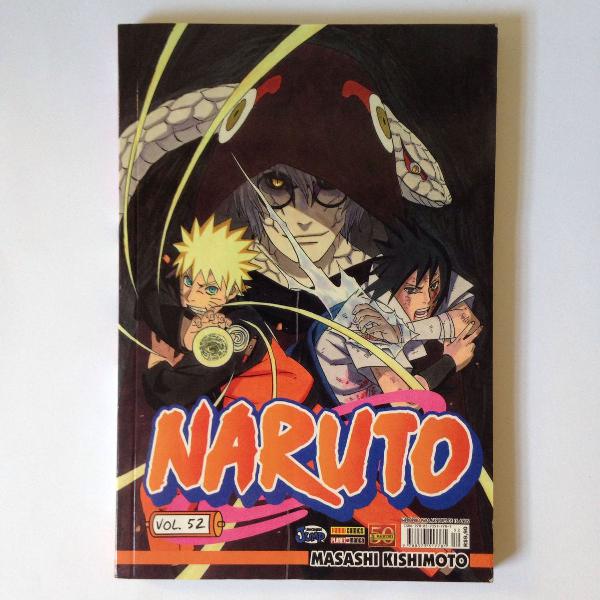 MANGÁ NARUTO VOL. 52