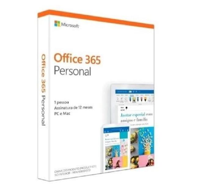 Office 365 personal - 1 ano - Original Lacrado - 12 x 14,10