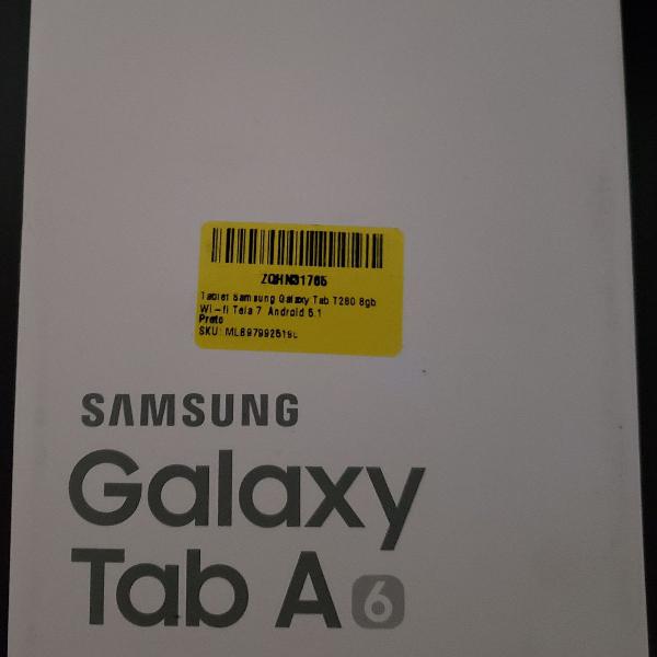 Tablet Galaxy Tab a6 - lacrado Nunca usado