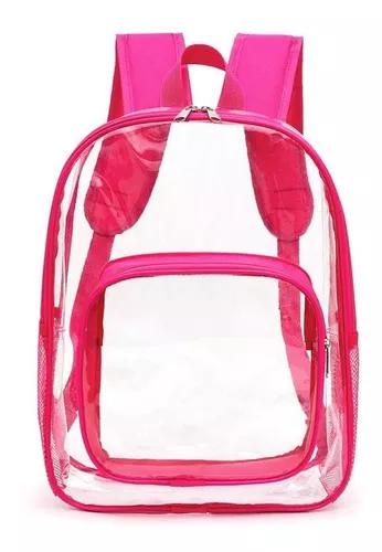 Transparente Grandes Bolsas Escolares Impermeáveis Mulheres