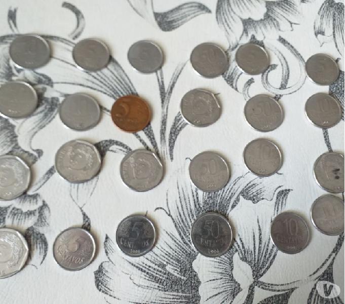 Vendo 24 moedas raras de 1994 até 1998