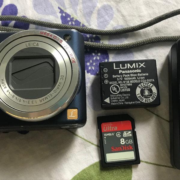 câmera lumix panasonic dmc-tz3
