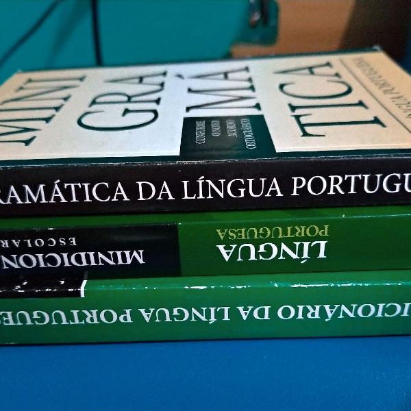 coleção gramática + minidicionários