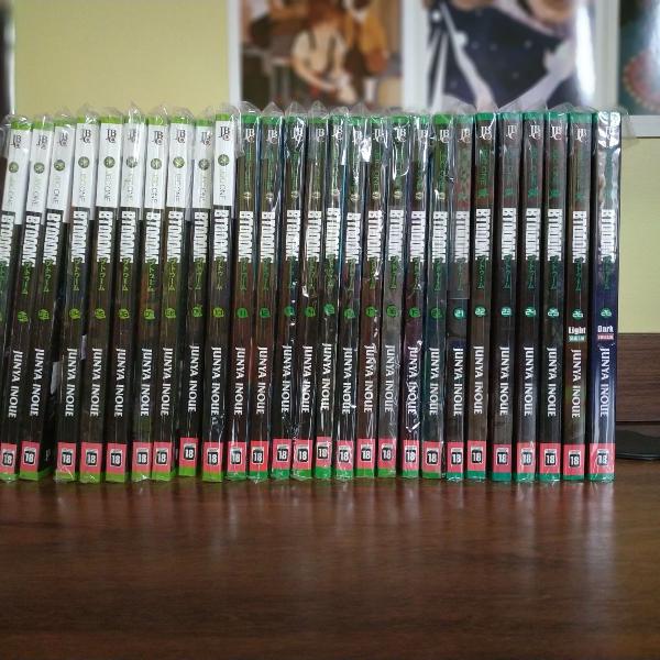coleção mangá btooom! completa (27 volumes)