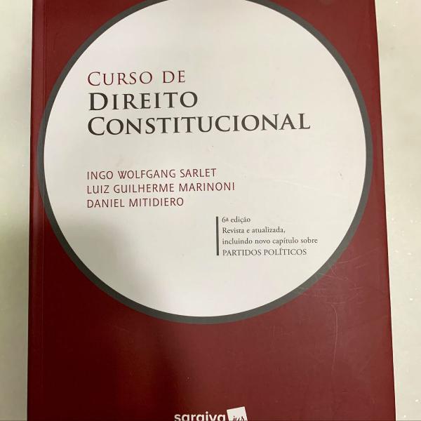 curso de direito constitucional - 6ª edição