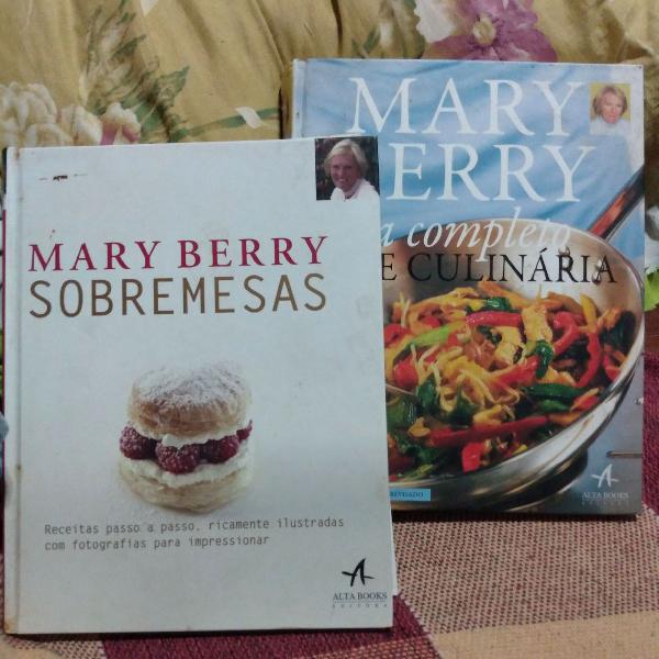 dois livros mary berry