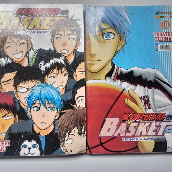 dois mangás kuroko no basket novos lacrados