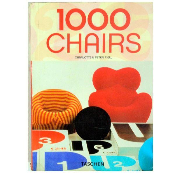 livro - 1000 chairs. charlotte &amp; peter fiell. taschen,